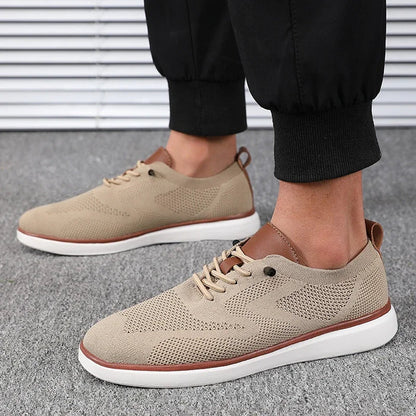 FYGA Men's AirWeave Knit Trainers